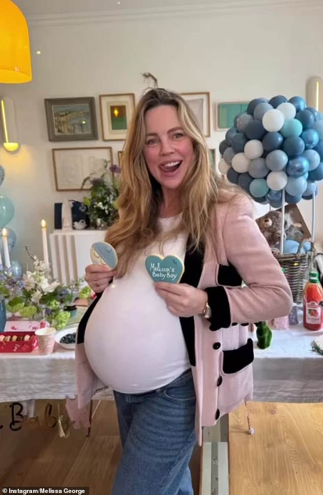 It comes after the Perth-born actress shocked her social media followers in January 2024 when she confirmed she was pregnant with her third child