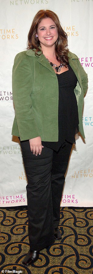 She shed a whopping 60kg after undergoing gastric bypass surgery in 2008. Pictured in 2006