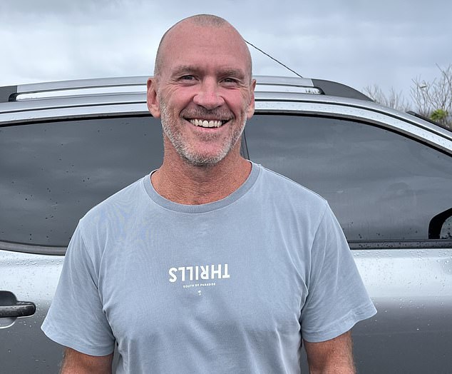 Jackie recently shut down rumours that she's dating former NRL star Adam Muir (pictured)