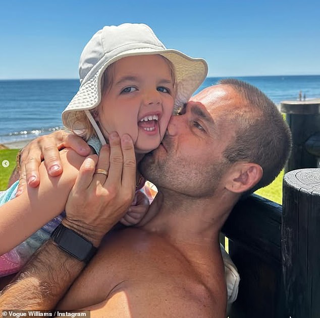 On Sunday, Vogue took to her Instagram to share an insight into their trip with a slew of sweet snaps of the family together