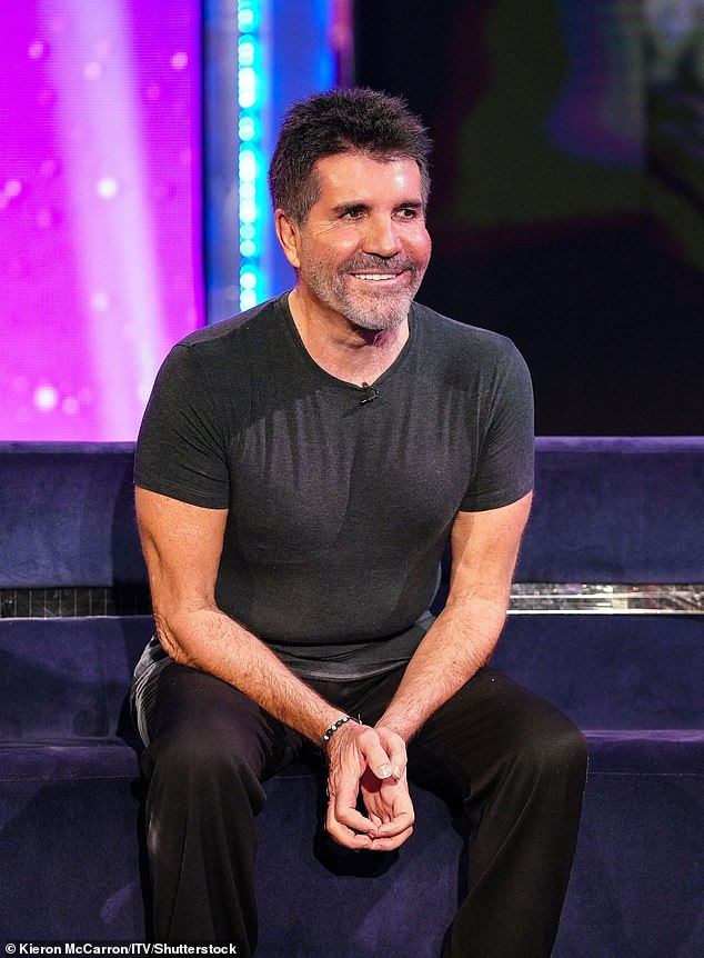 Amanda had previously called Sharon and her pal Louis Walsh 'bitter and pathetic' after slagging off Simon on CBB (pictured last week), saying he had 'given them a lot of money and a lifestyle they probably wouldn't have had'
