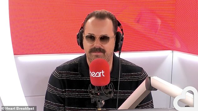 Danny explained the story on Wednesday's Heart Breakfast show, leaving hosts Amanda Holden and Jamie Theakston in hysterics