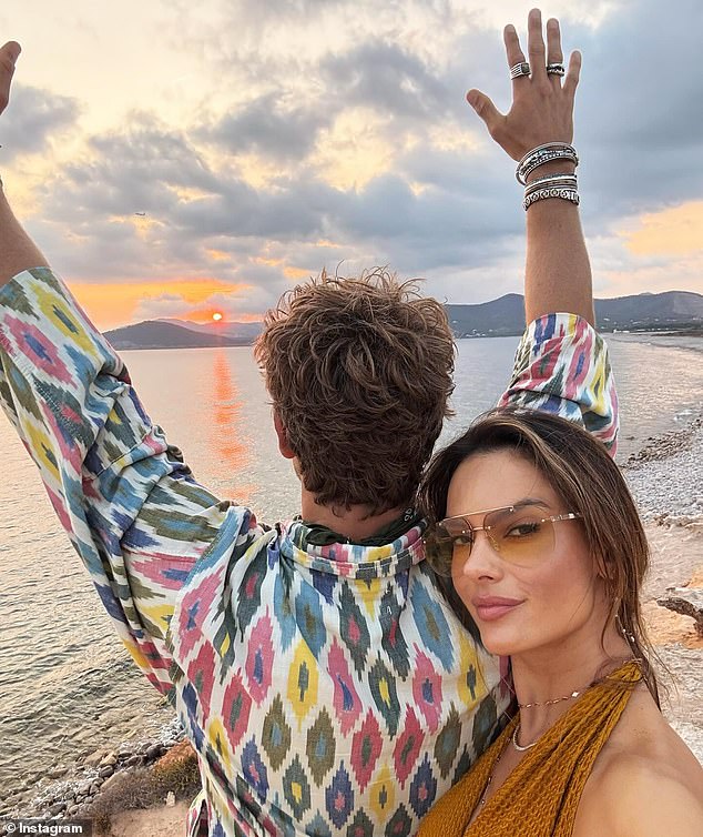 She was joined on the retreat by jewelry designer boyfriend Buck Palmer, whom she started dating in late 2024