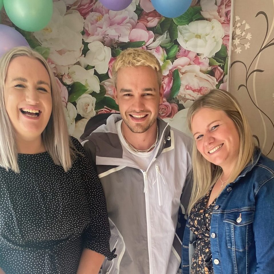 Liam Payne's sister with two other women.