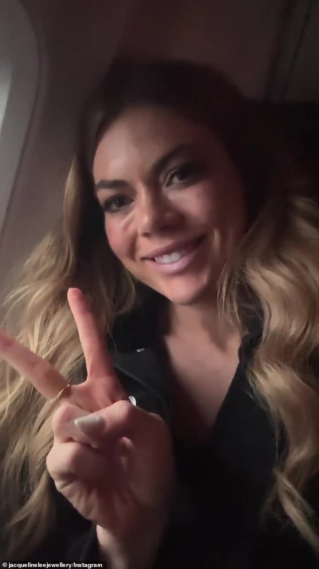 It comes after another former MAFS star Jacqui Burfoot was slammed for accusing Jetstar of stealing her partner Clint Rice's jacket. (Pictured)