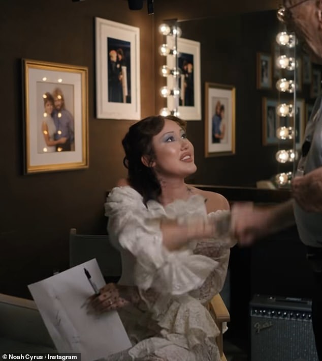 Her album celebrating the experience included a sweet video of her dressing room conversation with a staffer at the venue who had worked there for decades