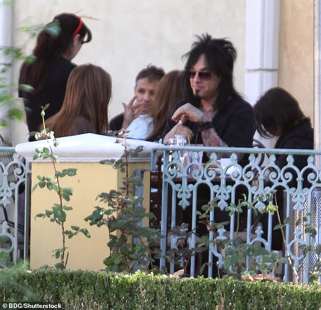 During a break from dating Richie, Denise spent time with Nikki; seen in 2010