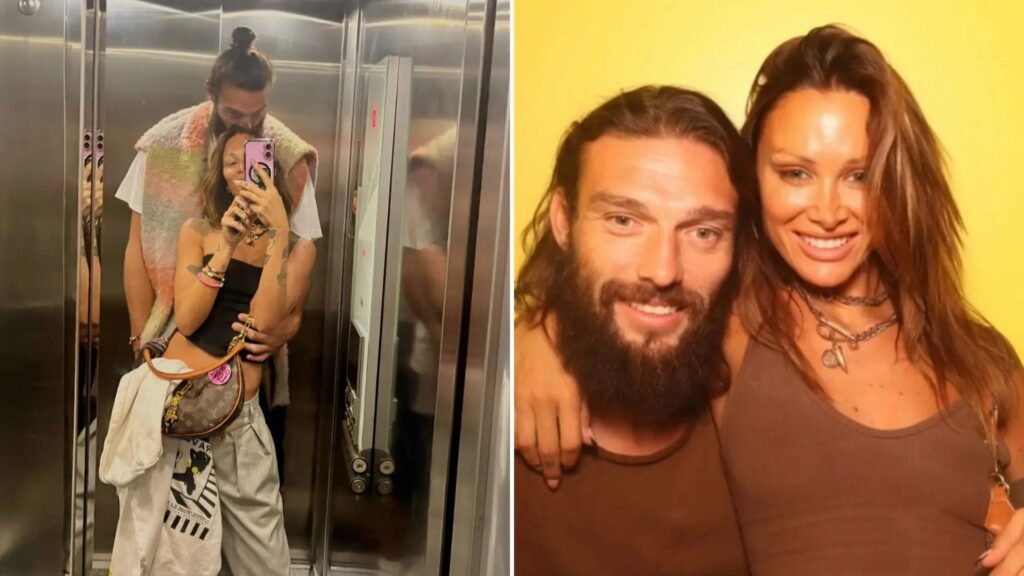 Andy Carroll and Lou Teasdale look loved up in new pics amid 'fears they won't last' and Greek holiday bust up
