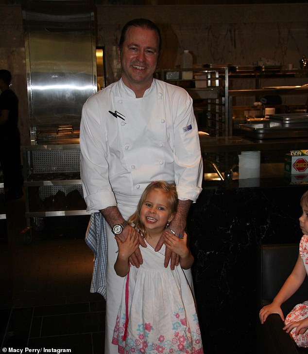 Neil and his daughter Macy are pictured at one of his eateries several years ago