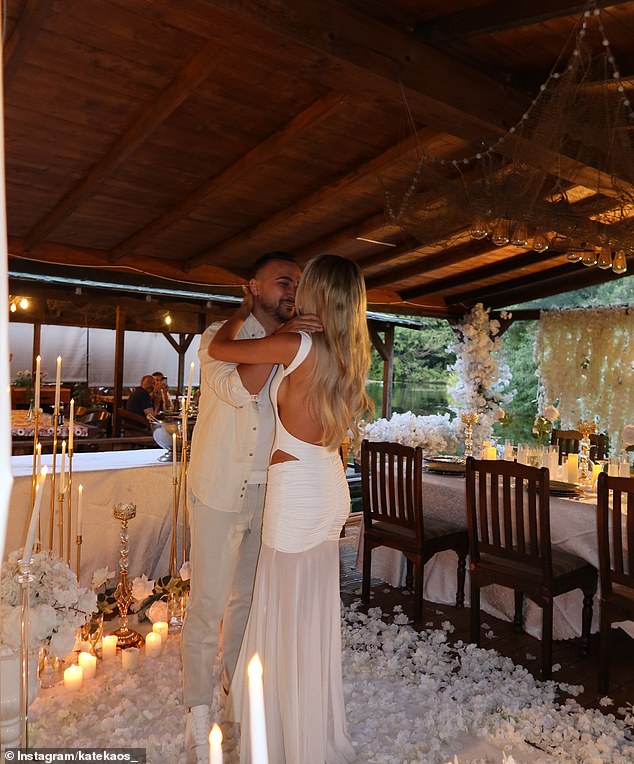 The Melbourne-based DJ and dancer took to Instagram on Thursday to reveal that she is set to tie the knot with boyfriend Borce Kajmakoski, sharing a series of romantic photos of the auspicious occasion