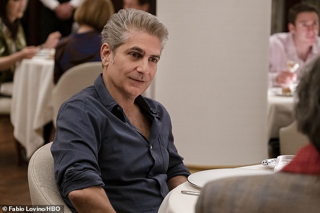 While the actress did not physically appear in White Lotus, her voice could be heard in season two as Abby, the estranged wife of Michael Imperioli's character, Dominic Di Grasso