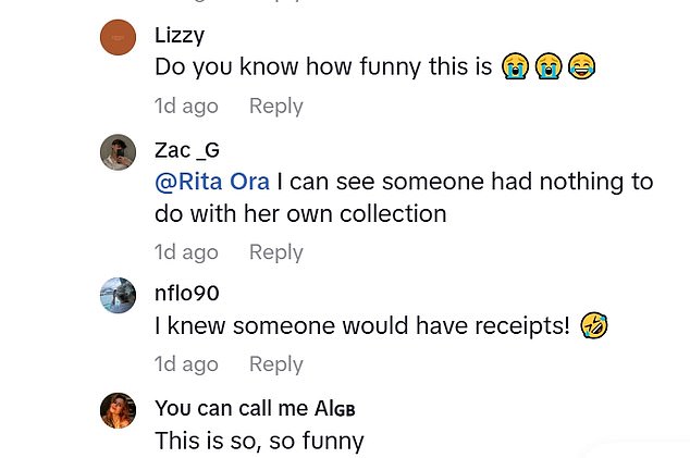 Fans penned: 'So, like the one she brought out with her name on for Primark?'