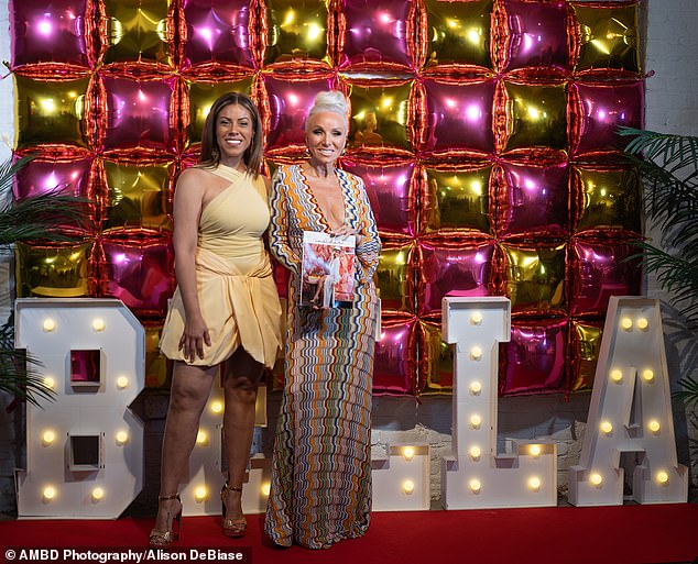Margaret celebrated her cover of Bella Insider on July 15 at the magazine's second annual Shorechella event at The Whitechapel Projects in Long Branch, New Jersey (pictured with the founder and CEO of Bella Media, Vanessa Coppes)