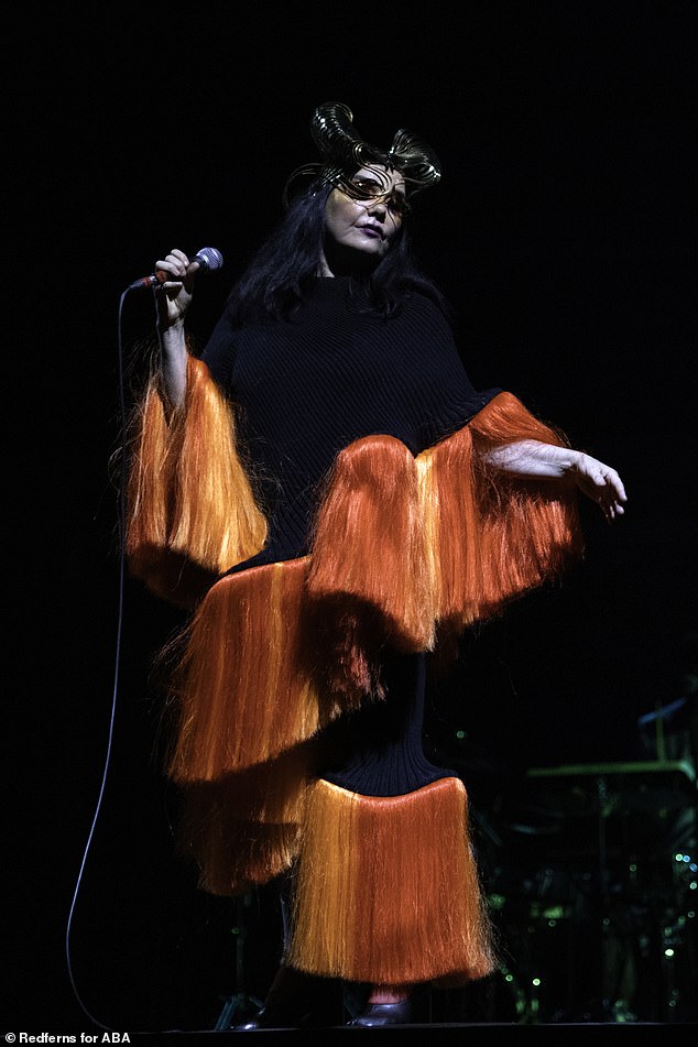 It's Isadora Bjarkardottir Barney, the daughter of Icelandic singer Bjork (pictured in 2023)
