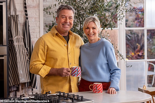 On the key to their romance, she added: 'We have a bit of banter but it¿s never sniping at each other. We¿re just kind to each other, we get on and we look out for each other'