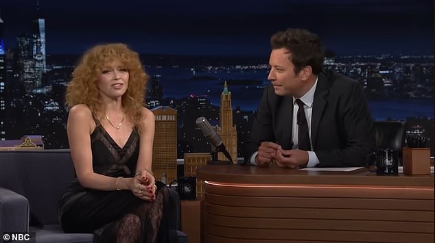 Natasha's new voiceover role in the Smurfs movie left her questioning Hollywood's viewpoint on women ageing in the industry, she revealed on The Tonight Show Starring Jimmy Fallon