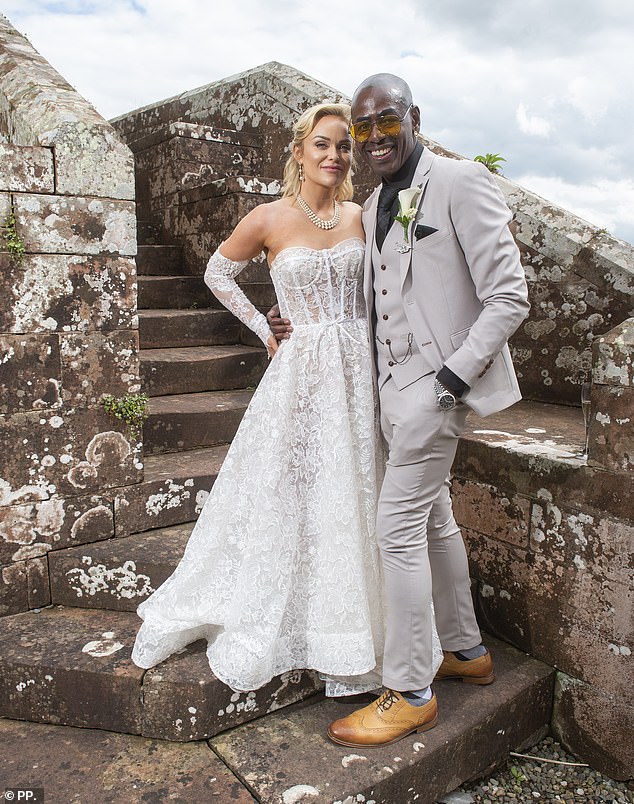 The singer has moved on with aesthetics expert Vanessa Brown, who is 23 years his junior, marrying in a lavish £100,000 ceremony in Cumbria.