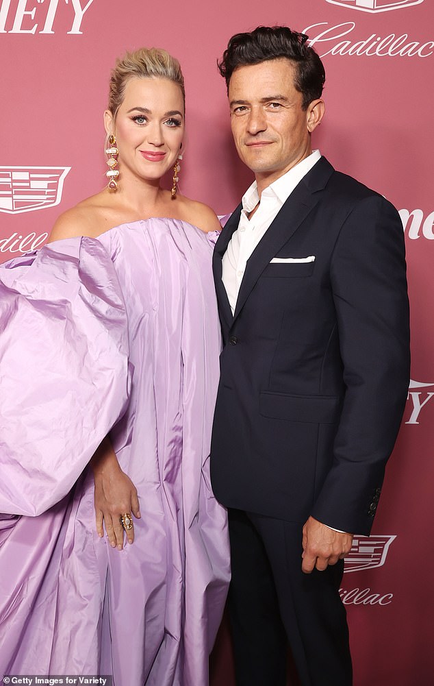 The pop star alluded to her recent breakup with now-ex-fiancé Orlando Bloom while obliging fans' request for her to sing her heartbreak ballad Not Like the Movies [pictured in 2021]