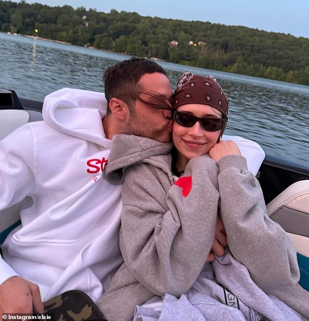 However, the couple made a rare exception last month as Hewitt shared photos of them celebrating Fourth Of July together
