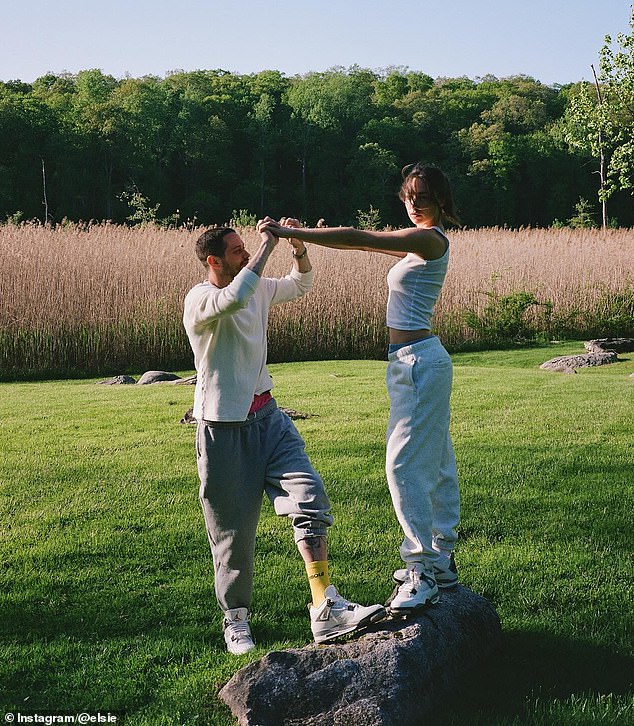 Earlier this week on Wednesday, Elsie shared an Instagram photo series where she announced the baby news