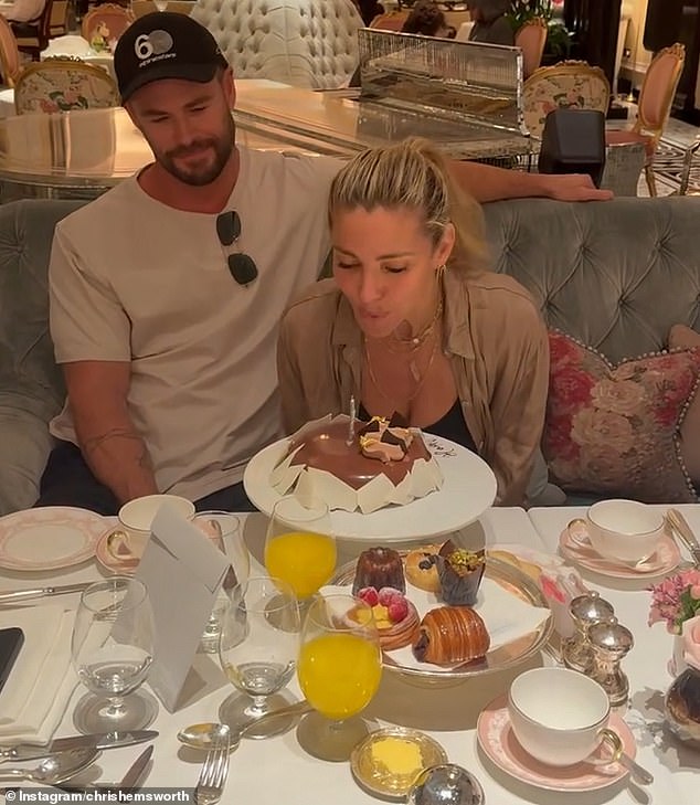 The Aussie star took to Instagram on Saturday to wish the Spanish actress a happy birthday as they celebrated her special day together after spending weeks apart