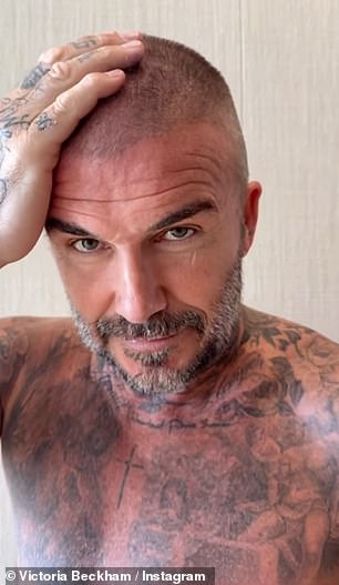 The former Manchester United and England midfielder was visibly fuming after almost scalping himself while attempting a DIY buzz-cut with a pair of clippers