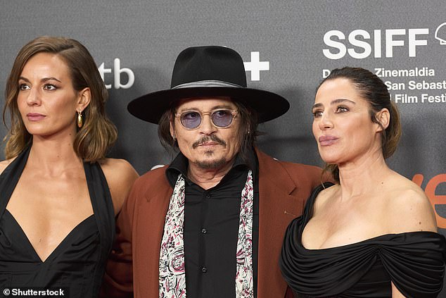 Before, during and after the trial, it was clear that Depp vs Heard had become a vehicle for myriad divergent political and personal causes. Pictured: Johnny at a premiere last year