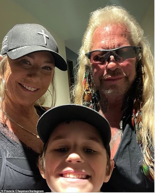 The 56-year-old Bounty Wear owner and the 72-year-old reality star addressed the terrible loss in a statement: 'We are grieving as a family over this incomprehensible tragic accident and would ask for continued prayers as we grieve the loss of our beloved grandson, Anthony' (pictured in 2023)