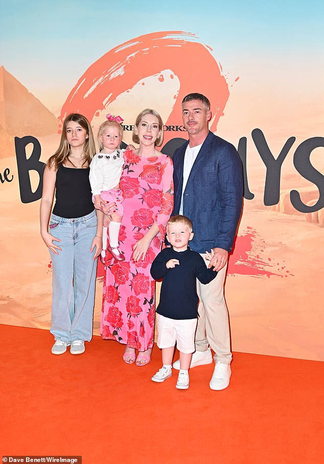 The comedian, 42, who is expecting her fourth child with husband Bobby Kootstra, already has son Fred, four, as well as daughters Violet, 16, and Fenna, two