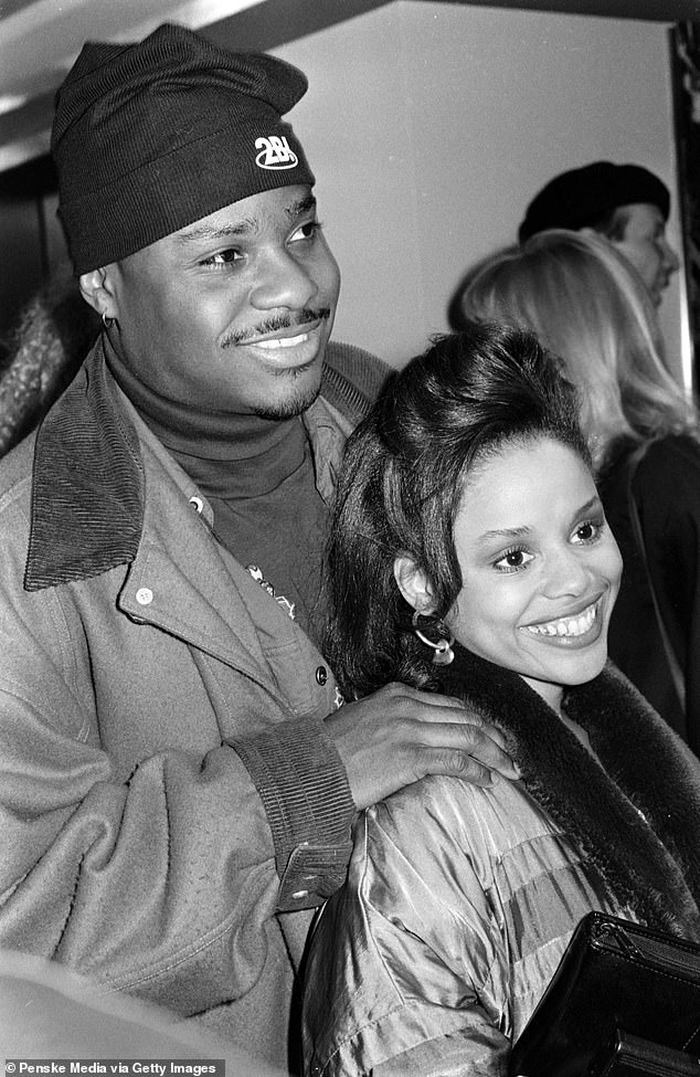 The actor also dated Michelle, his onscreen girlfriend on The Cosby Show. Their relationship lasted from 1988 to 1994; Seen in 1992