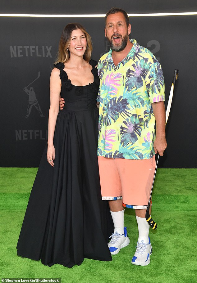 'Sandler gave me some great advice,' he added. Sandler — who attended the premiere of his new comedy Happy Gilmore 2 on Monday night — should have plenty of experience, as he and his wife Jackie share two daughters
