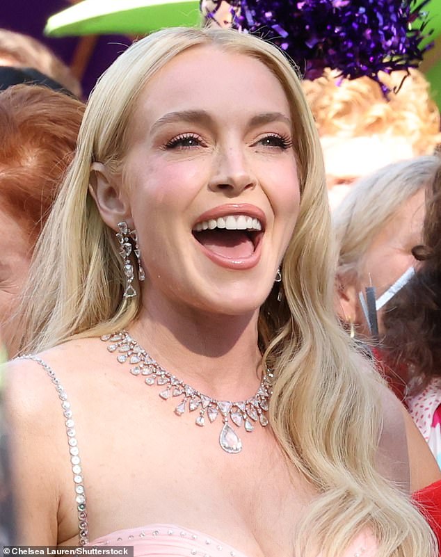 Lohan explained: 'My skin changed after having my son [Luai]. It got really sensitive. That's what really made me change my whole routine and diet and everything. I did blood tests, and I was like, 
