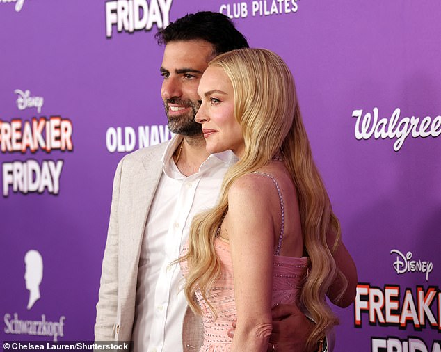 Lindsay told ELLE that her son Luai 'needs a kid to play with' as she teased having more children: 'I don't know if it's selfish — but I'm like,