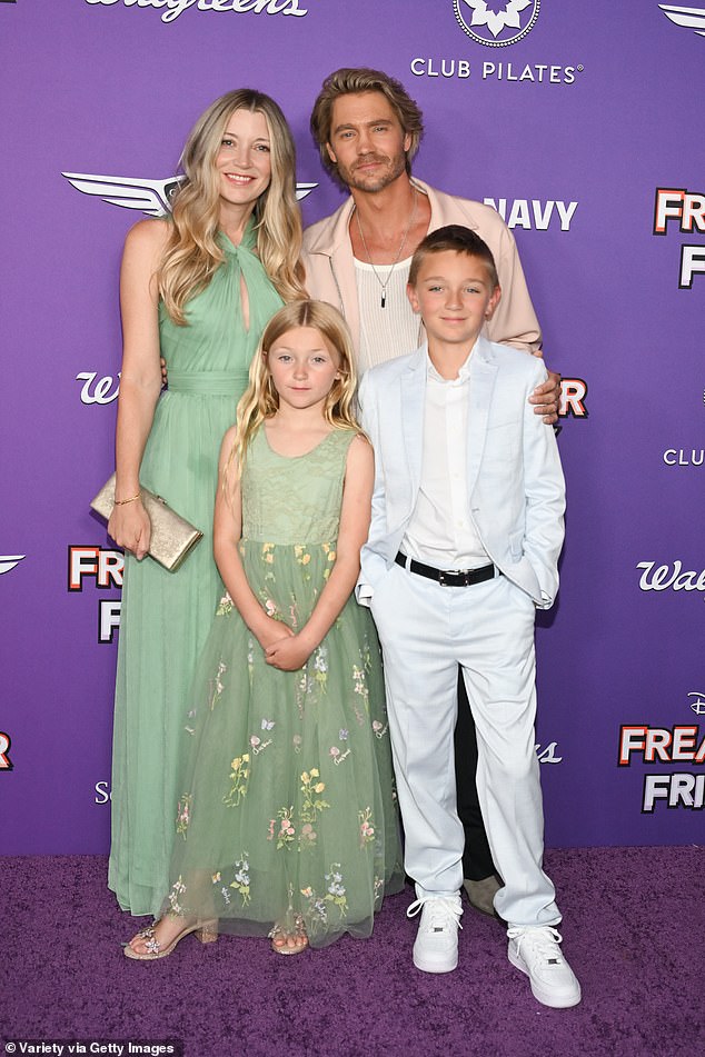 Though they have never revealed the names of their kids, the two eldest were enjoying a fun night out at the premiere