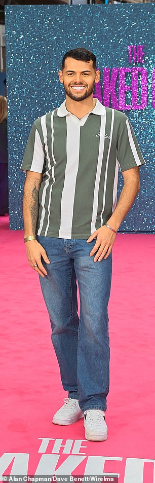 Joe Blackman was also at the premiere