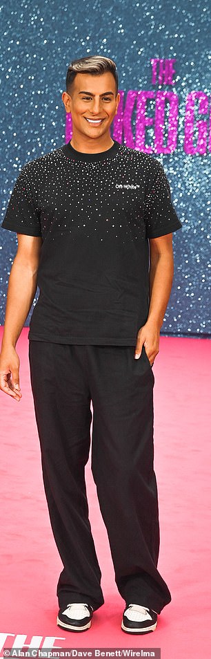 TOWIE star Junaid Ahmed attended the starry event