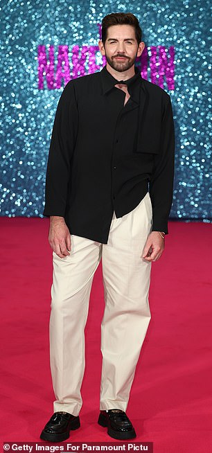 Scott McGlynn cut a stylish figure on the star-studded red carpet