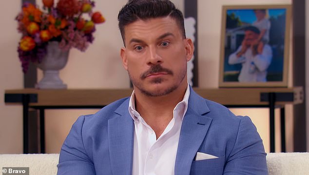 Taylor rolled his eyes at a comment his ex made about losing her 'sparkle'