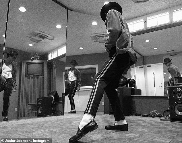 Jafar last year took to Instagram showing off his efforts mimicking the late Beat It artist