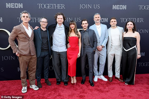 Together is a 2025 supernatural body horror film written and directed by Michael Shanks, in his directorial debut