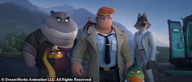 The actresses both voice characters in the new animated sequel The Bad Guys 2 (pictured)