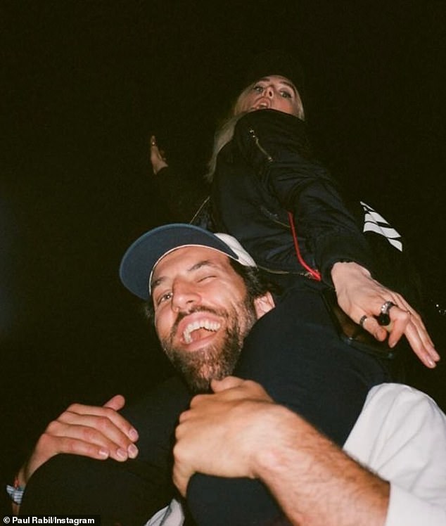 Last December it was reported she was engaged to her boyfriend Paul Rabil after two years together [pictured together]