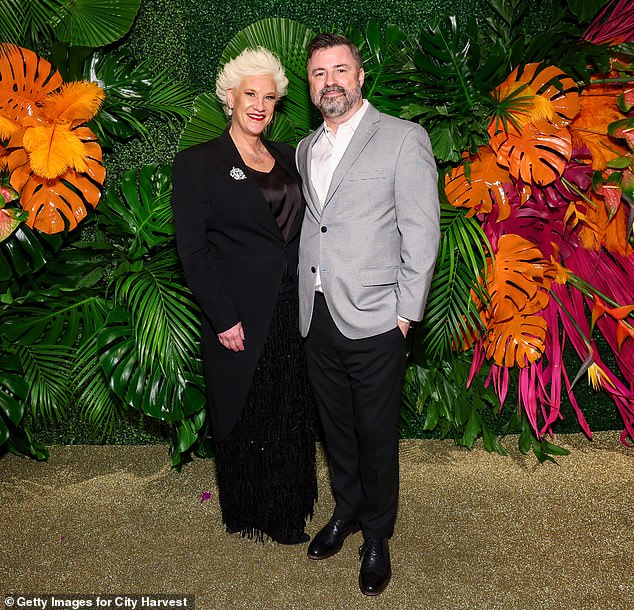 Emergency medical teams responded to the home that she shared with her husband Stuart Claxton, the couple are seen here, but she was pronounced dead at the scene