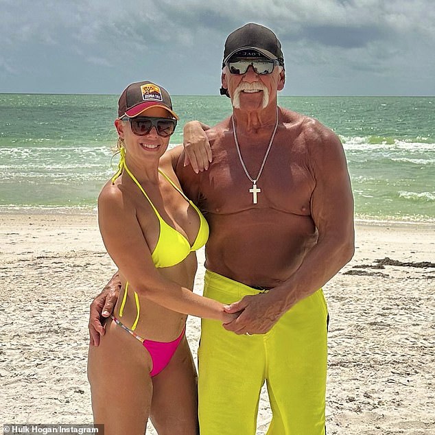 He wed yoga teacher Sky Daily after more than a year of dating in 2023
