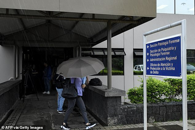 The actor's body was brought to the Judicial Investigation Department in Costa Rica
