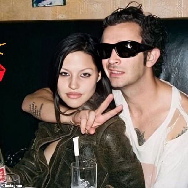 Welch also said Healy was 'very happy with his amazing fiancée Gabriella,' a model and singer who works under the name Gabbriette, whom she called 'gorgeous'