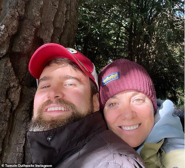Tamzin told how her ex-boyfriend of six years, Tom Child, is her 'best mate' and still part of her children's lives