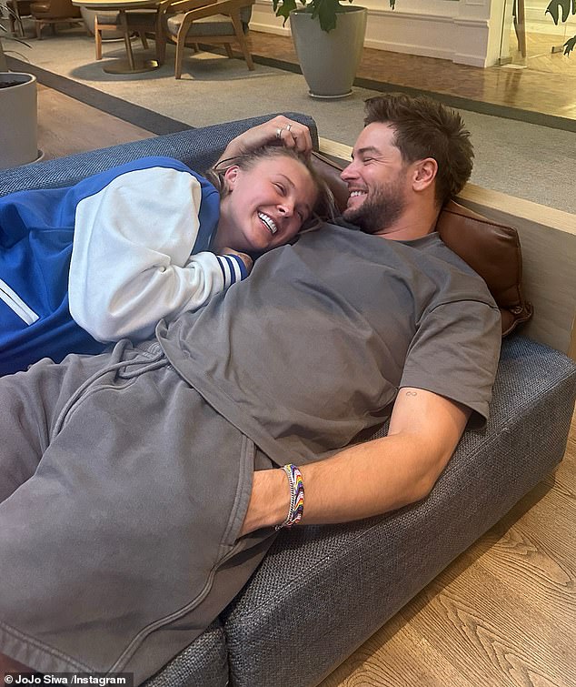 Elsewhere he relationship with Chris is going from strength to strength as the 'besotted' hunk revealed their hopes for children