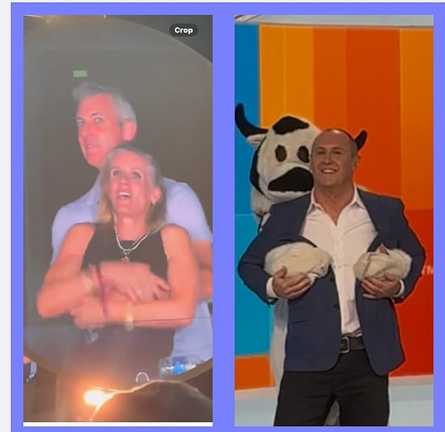 The post comes after Larry shocked fans after revealing an unexpected romance with a Channel Seven co-star