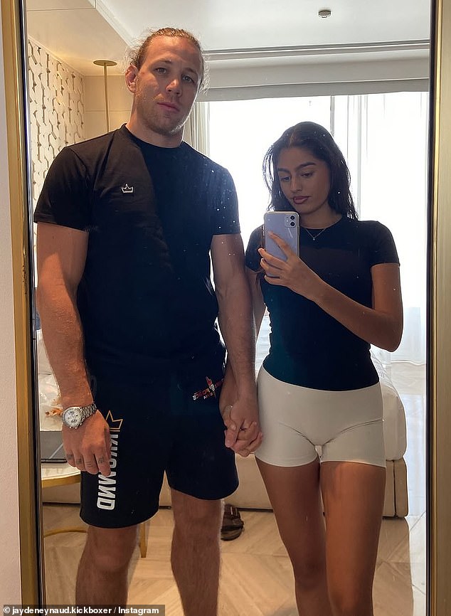 The former reality TV star shared sweet photos of the pair to his Instagram account on Saturday, but made sure not to share his new love's name